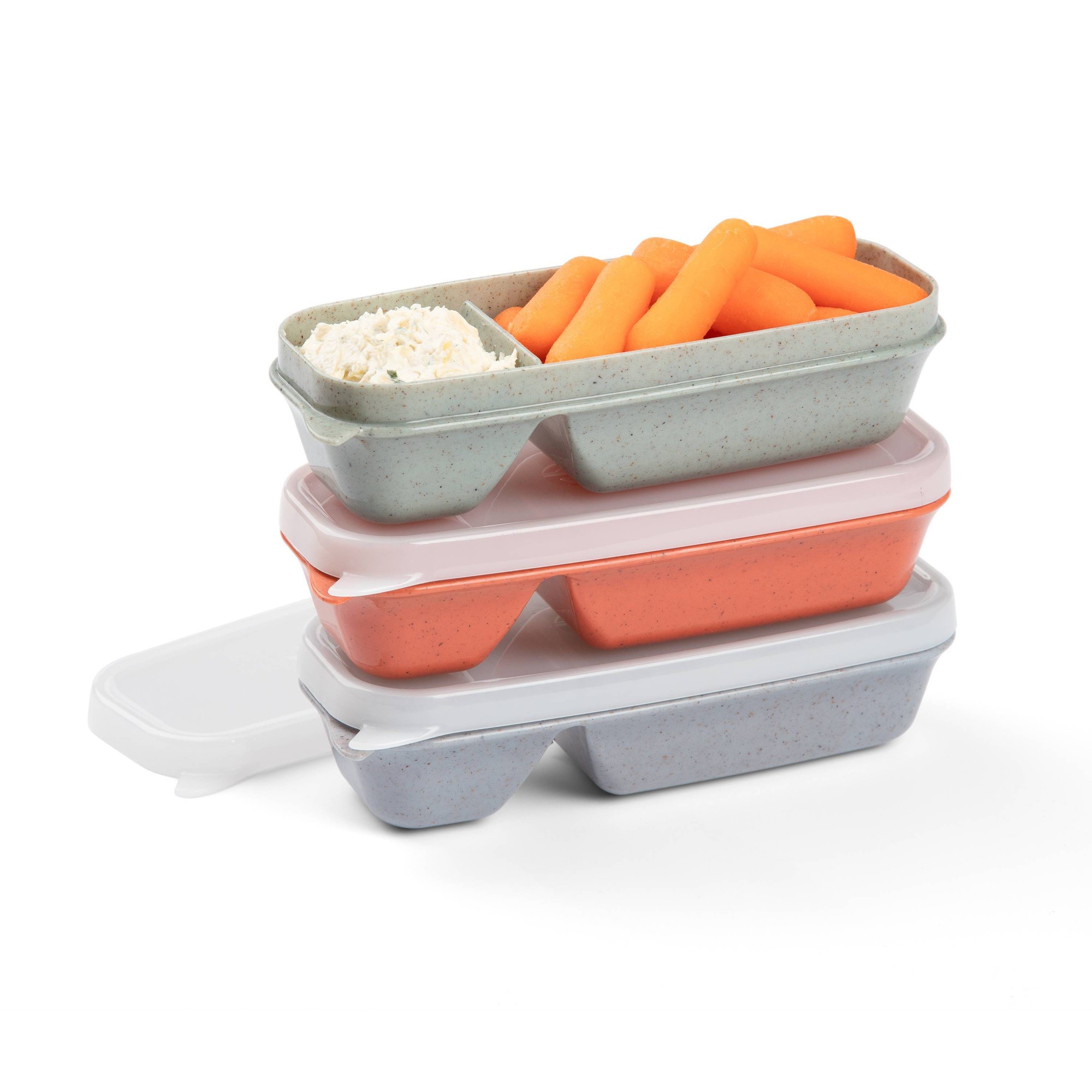 Snack Container Travel - Wadah Penyimpanan Makanan Ringan dan Saus