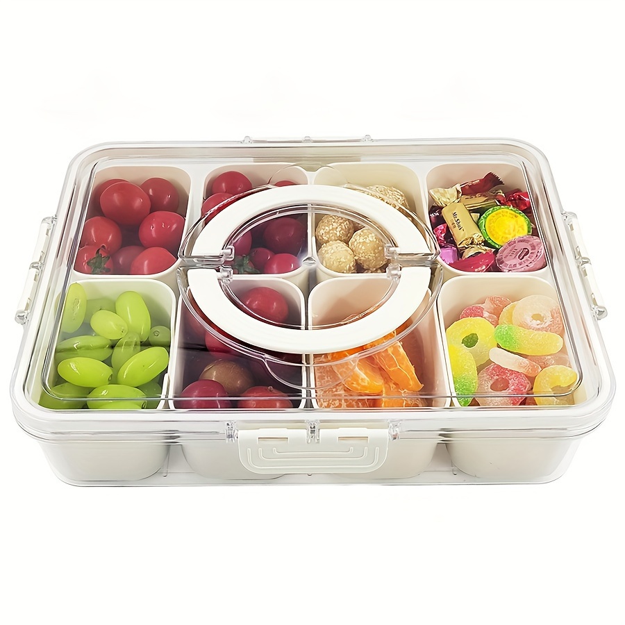 Snack Container Travel - Kotak Bekal 4 Grid / 8
