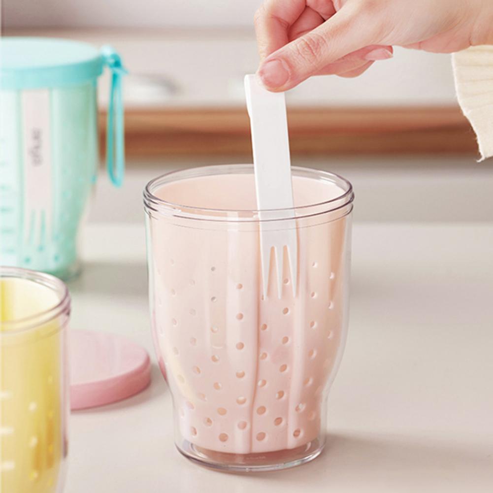 Snack Container Travel - Wadah Buah Portabel, Wadah Camilan Portabel,