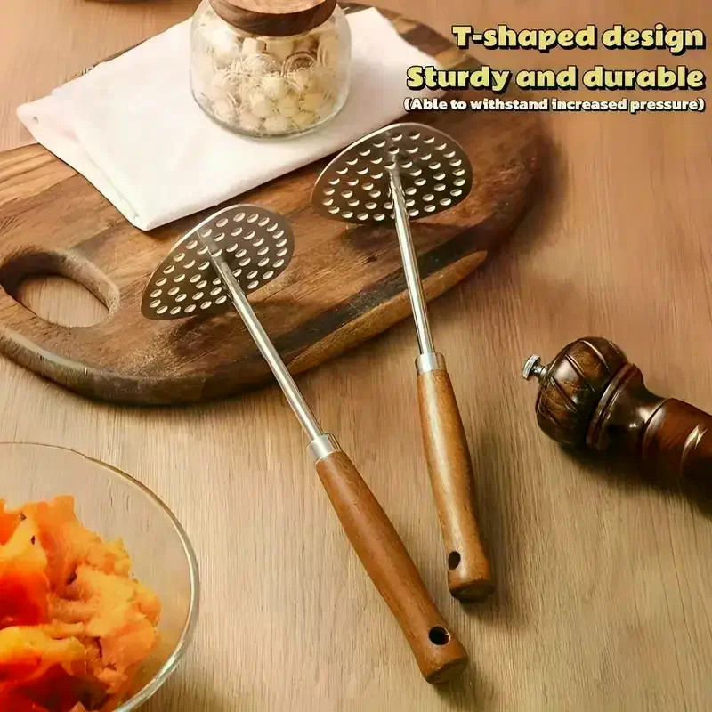 Baby Food With Sweet Potato - Alat Penekan Kentang Ungu Stainless Steel