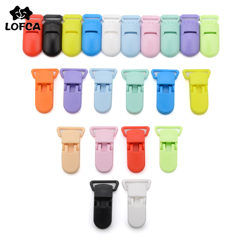 Baby Food Pacifier - LOFCA 50Pcs 15/20Mm Bayi Dot Klip