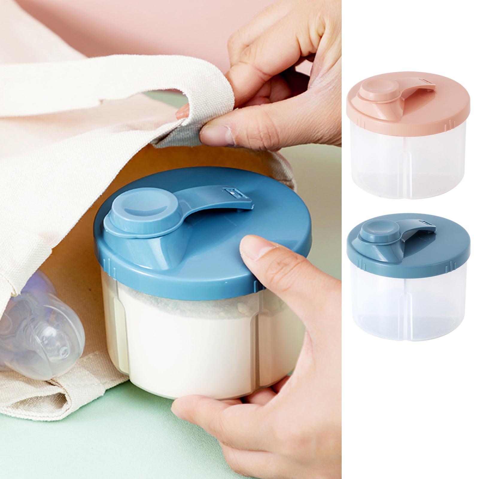 Snack Container Travel - 9.4X6Cm Wadah Susu Bubuk Portabel Kotak