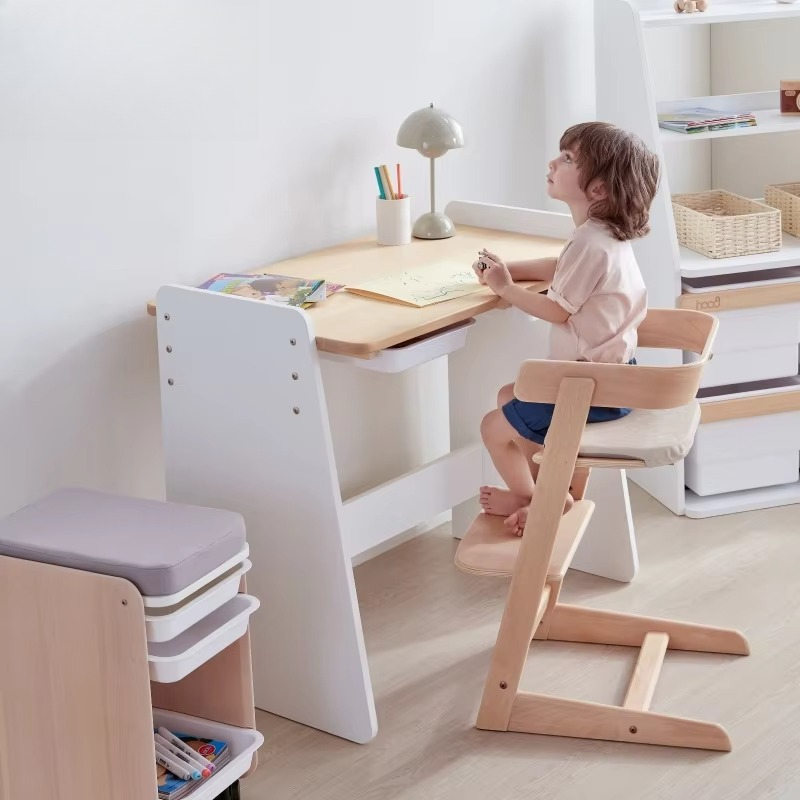 Baby Food Chair - Kursi Makan Bayi Kayu Rapi 3-in-1