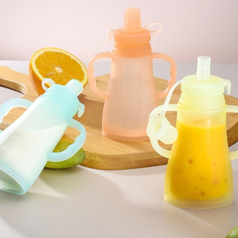 Baby Food Reusable Pouches - Tas Penyimpanan Peras Haluskan Buah Bayi