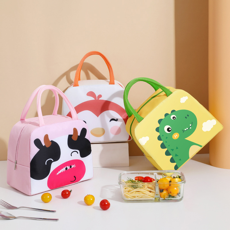 Baby Food Container - Tas makan siang lucu kartun untuk