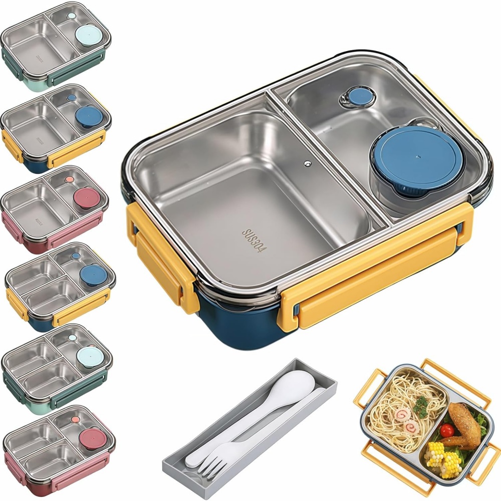 Baby Food Container - Kotak Makan Siang Portabel 850Ml untuk