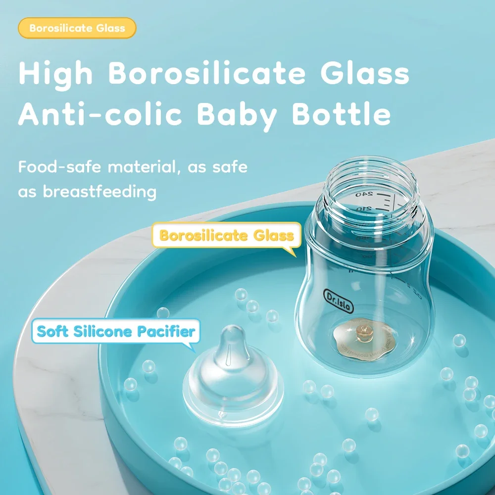 Botol Kaca Bayi 80/160/240Ml B - Baby Food Glass Containers ulasan dan harga