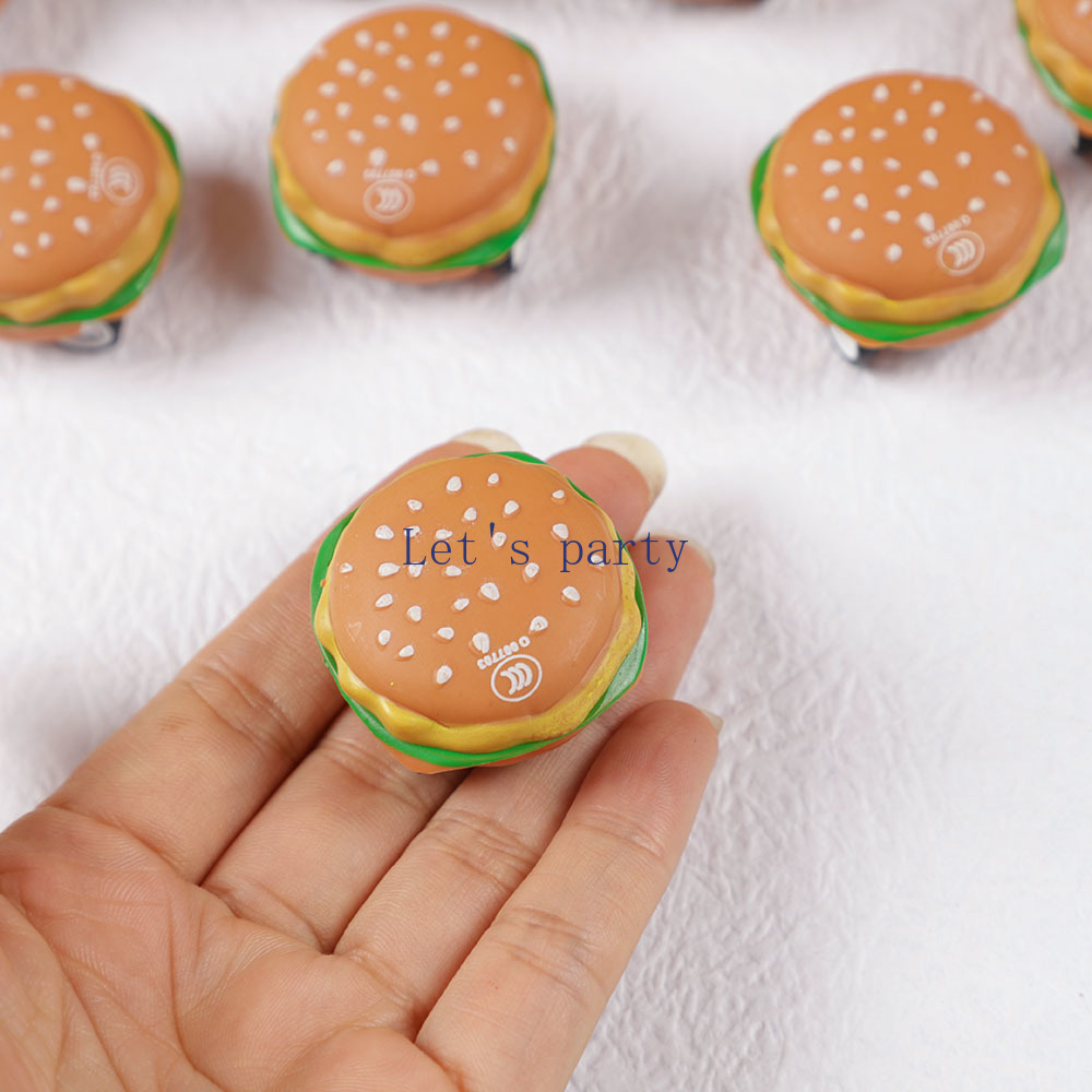 15 buah Mini lucu 3D Burger Pu - Baby Food For 1 Year Old ulasan dan harga