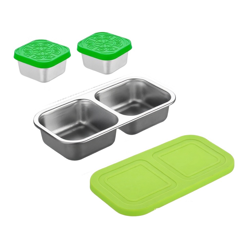 Kotak Makanan Ringan dari Baja - Snack Container Travel ulasan dan harga