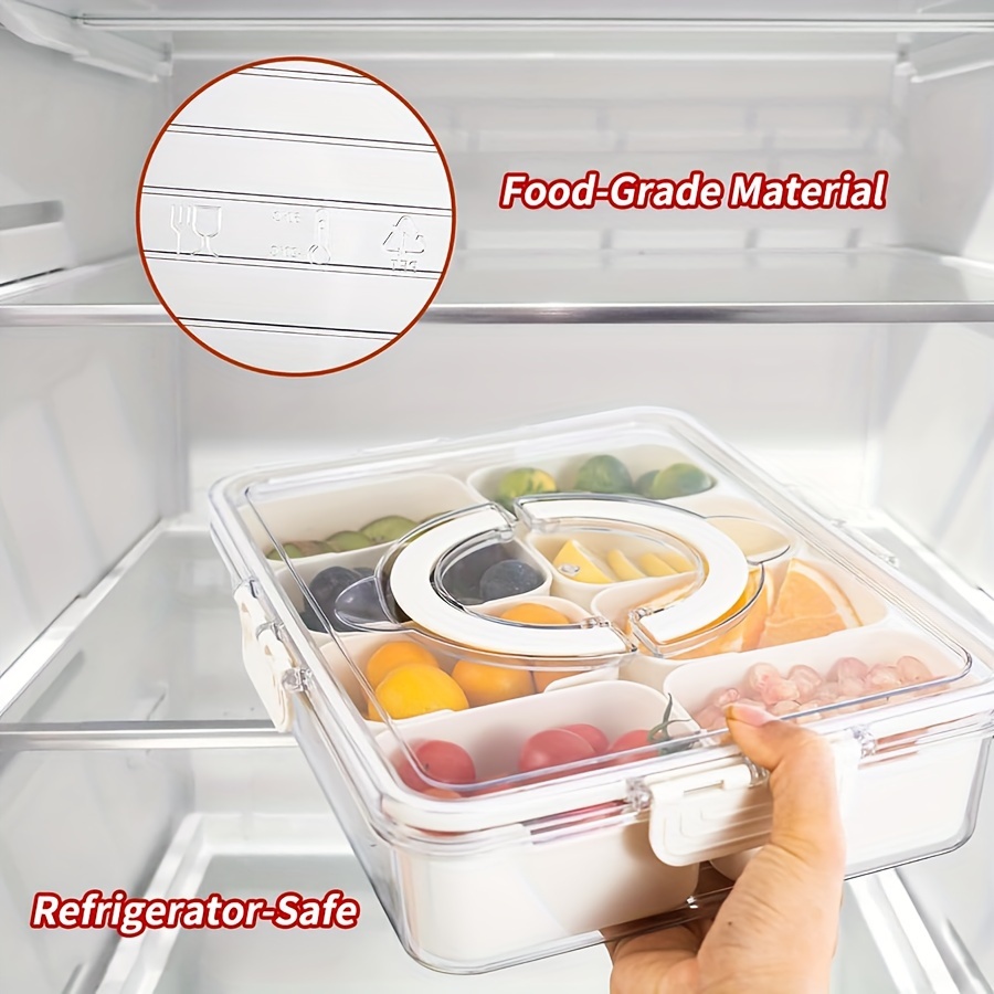 Kotak Bekal 4 Grid / 8 Grid, P - Snack Container Travel ulasan dan harga