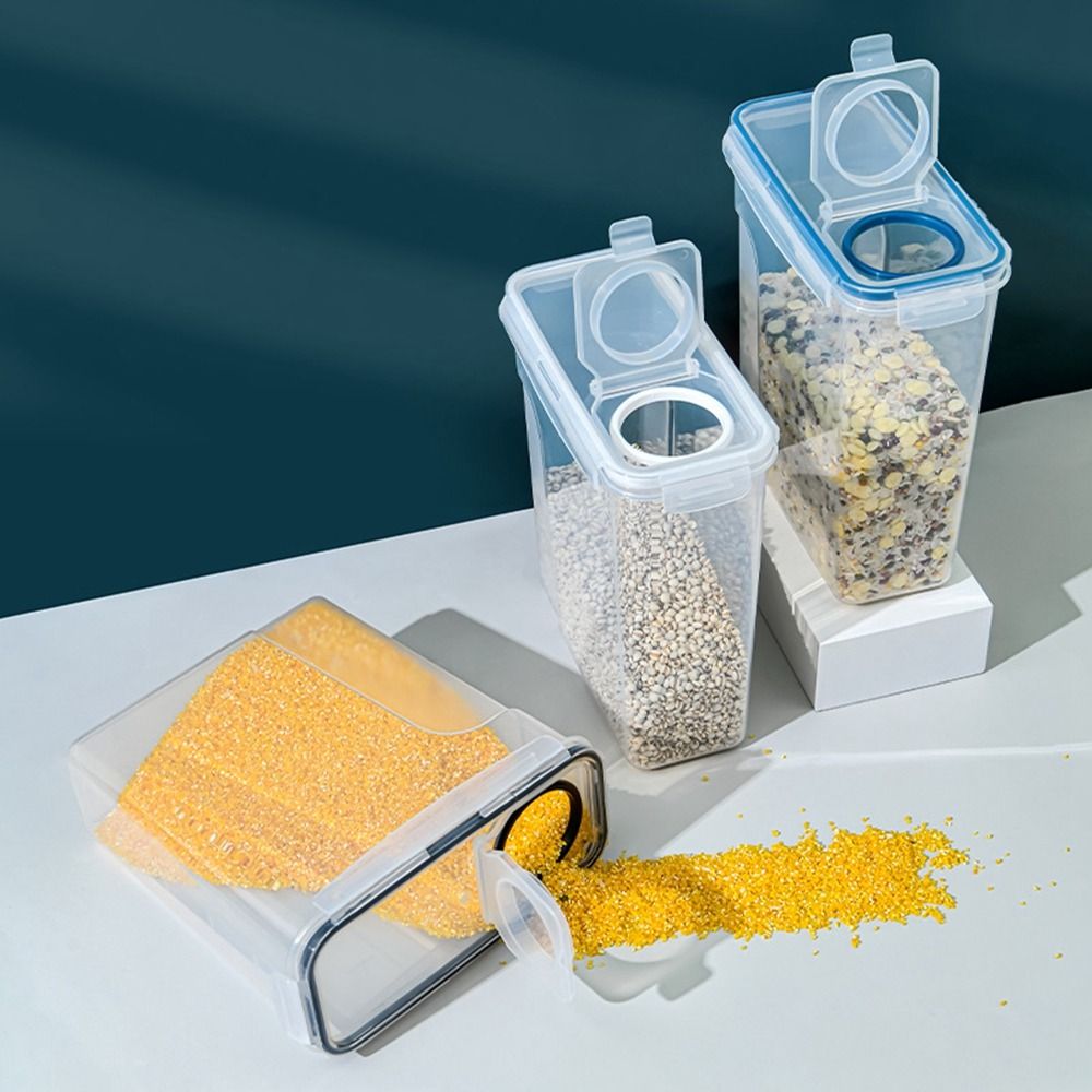 Wadah Penyimpanan Sereal Plast - Snack Container Travel ulasan dan harga