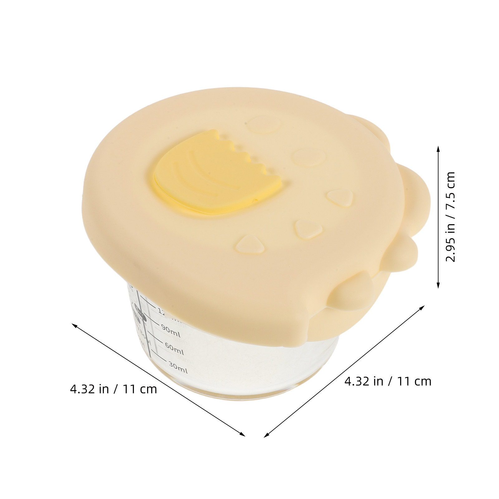 2 Buah Wadah Penyimpanan Makan - Baby Food Glass Containers ulasan dan harga