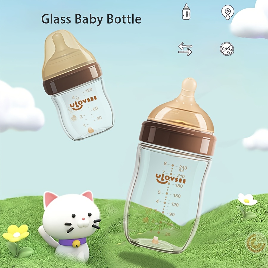 Botol Bayi Kaca Borosilikat Ti - Baby Food Glass Containers ulasan dan harga