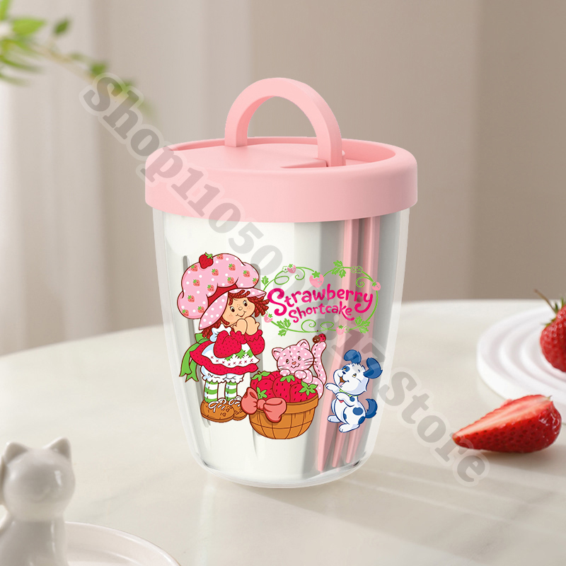 Gelas Salad Plastik Portabel A - Baby Food Yogurt ulasan dan harga