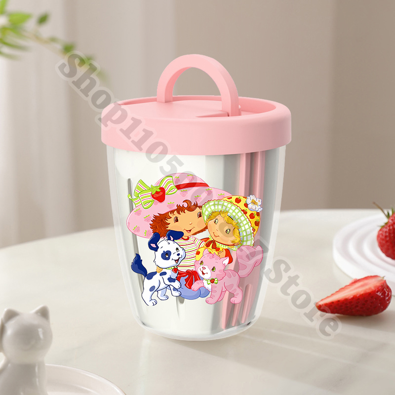 Gelas Salad Plastik Portabel A - Baby Food Yogurt ulasan dan harga