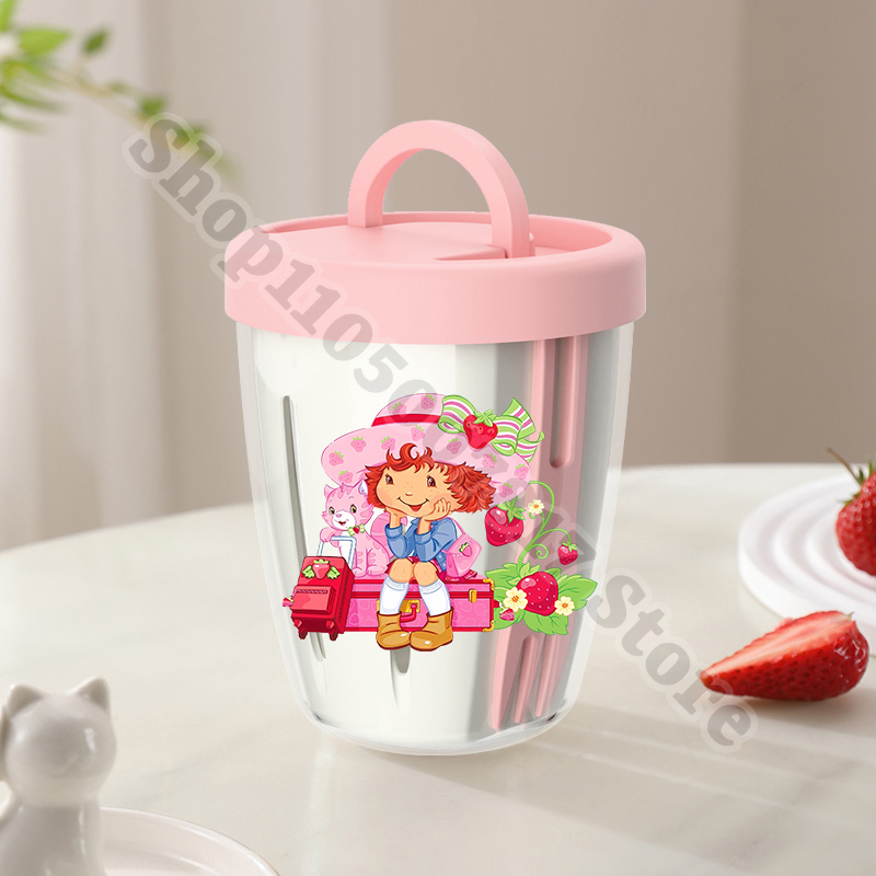 Gelas Salad Plastik Portabel A - Baby Food Yogurt ulasan dan harga
