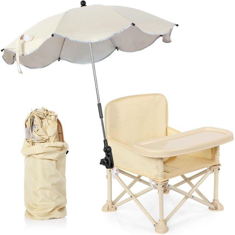 Kursi Pantai Bayi Lipat dengan - Baby Food Chair ulasan dan harga