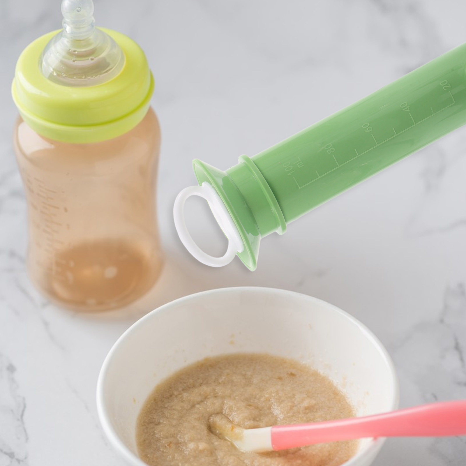 Dispenser Makanan Bayi Kompak  - Baby Food Yogurt ulasan dan harga