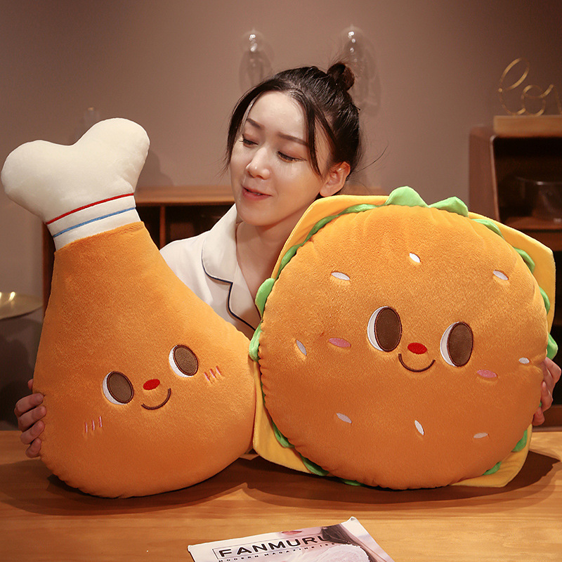 Mainan mewah Burger ayam goren - Baby Food With Chicken ulasan dan harga