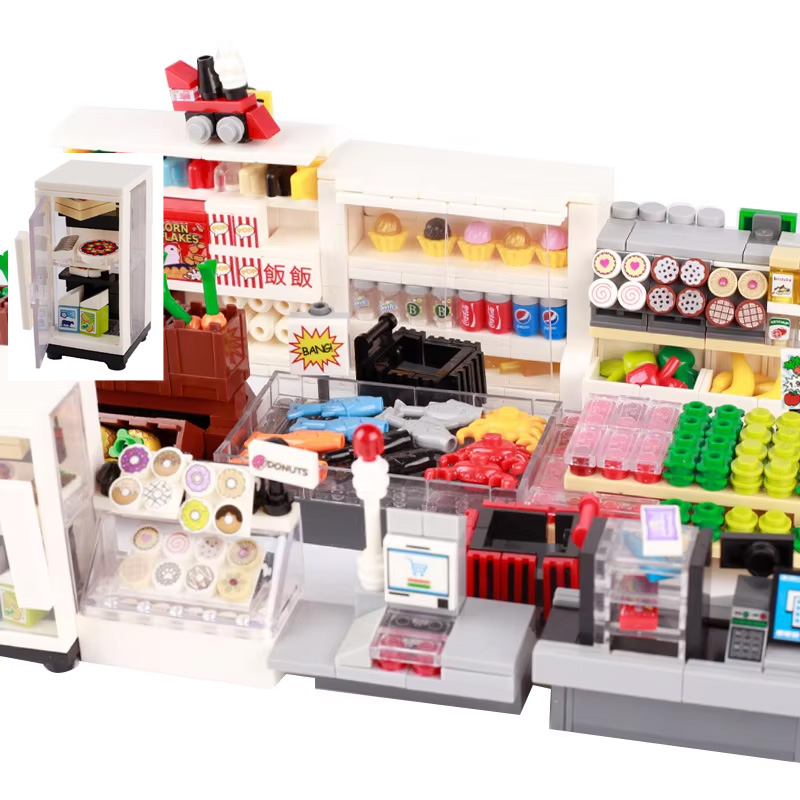MOC City Food Building Blocks  - Baby Food With Chicken ulasan dan harga
