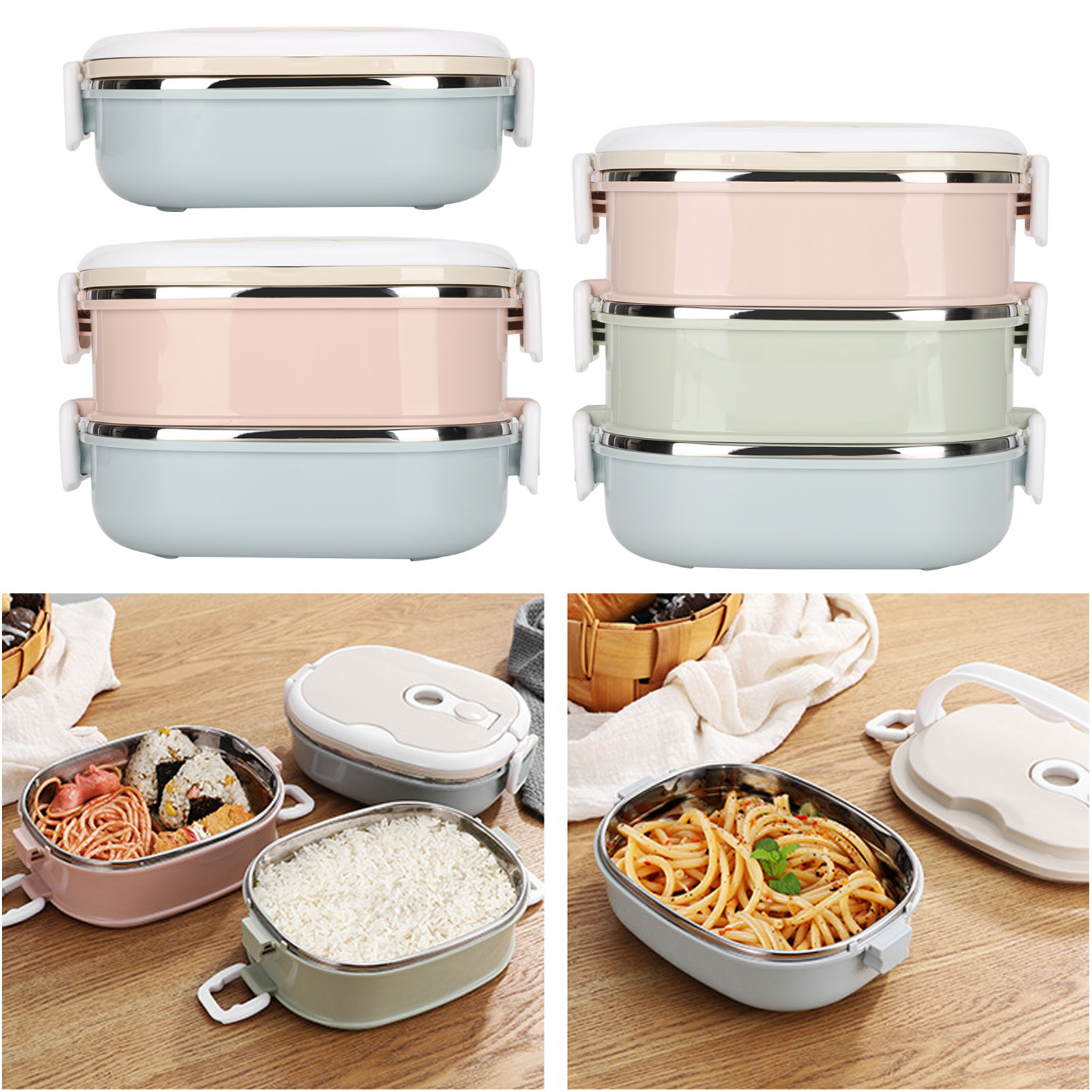 Kotak Makan Siang Kotak Makan  - Baby Food Container ulasan dan harga