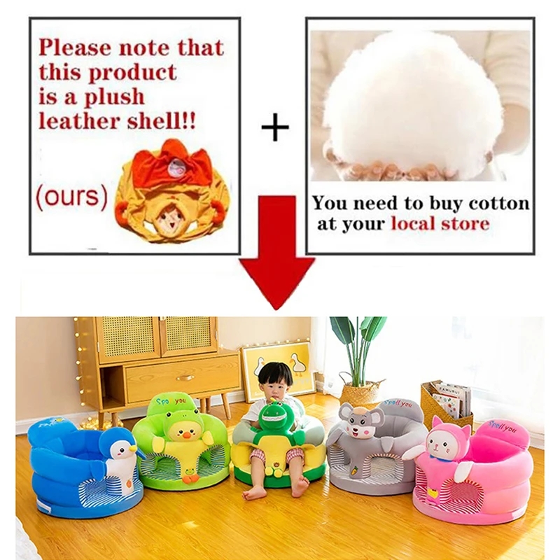 Sarung Sofa bayi lucu, penutup - Baby Food Chair ulasan dan harga