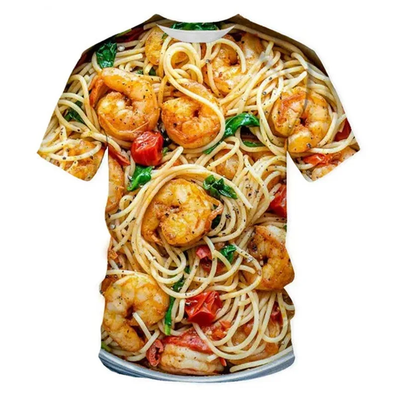 Kaos Grafis Pasta Ayam Goreng  - Baby Food With Chicken ulasan dan harga