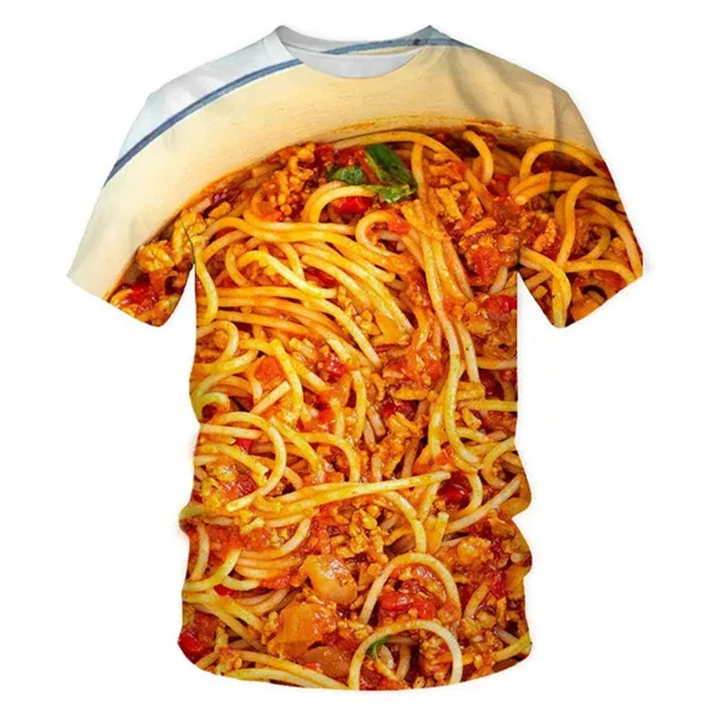 Kaos Grafis Pasta Ayam Goreng  - Baby Food With Chicken ulasan dan harga
