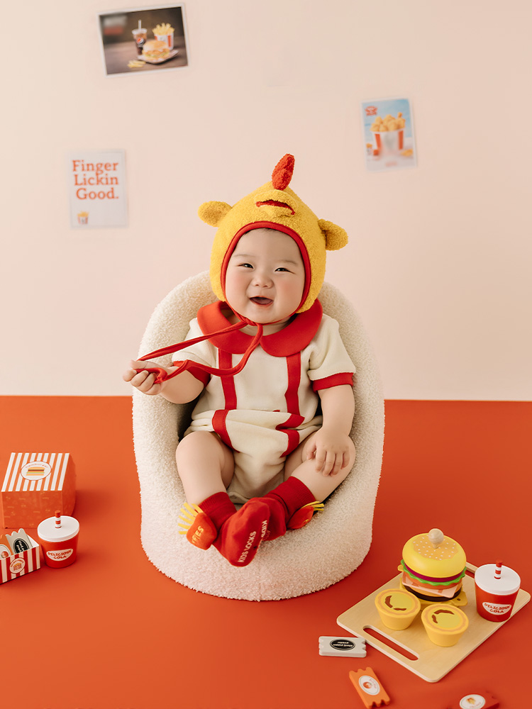 Alat Peraga Fotografi Bayi 100 - Baby Food With Chicken ulasan dan harga