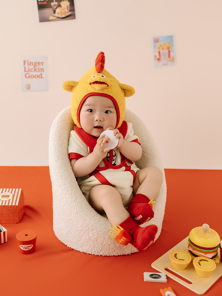Alat Peraga Fotografi Bayi 100 - Baby Food With Chicken ulasan dan harga