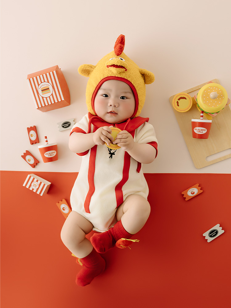 Alat Peraga Fotografi Bayi 100 - Baby Food With Chicken ulasan dan harga