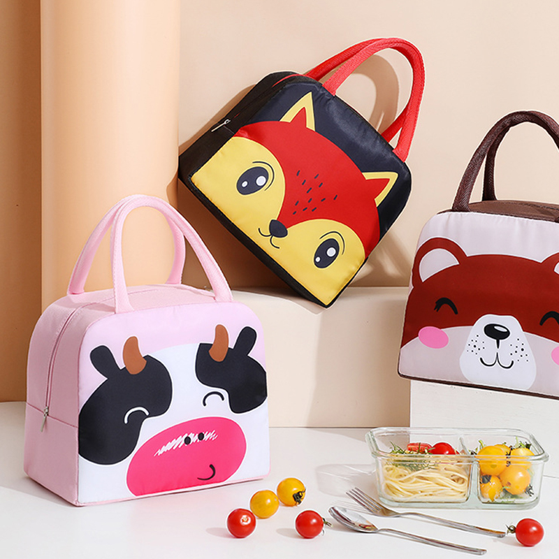 Tas makan siang lucu kartun un - Baby Food Container ulasan dan harga