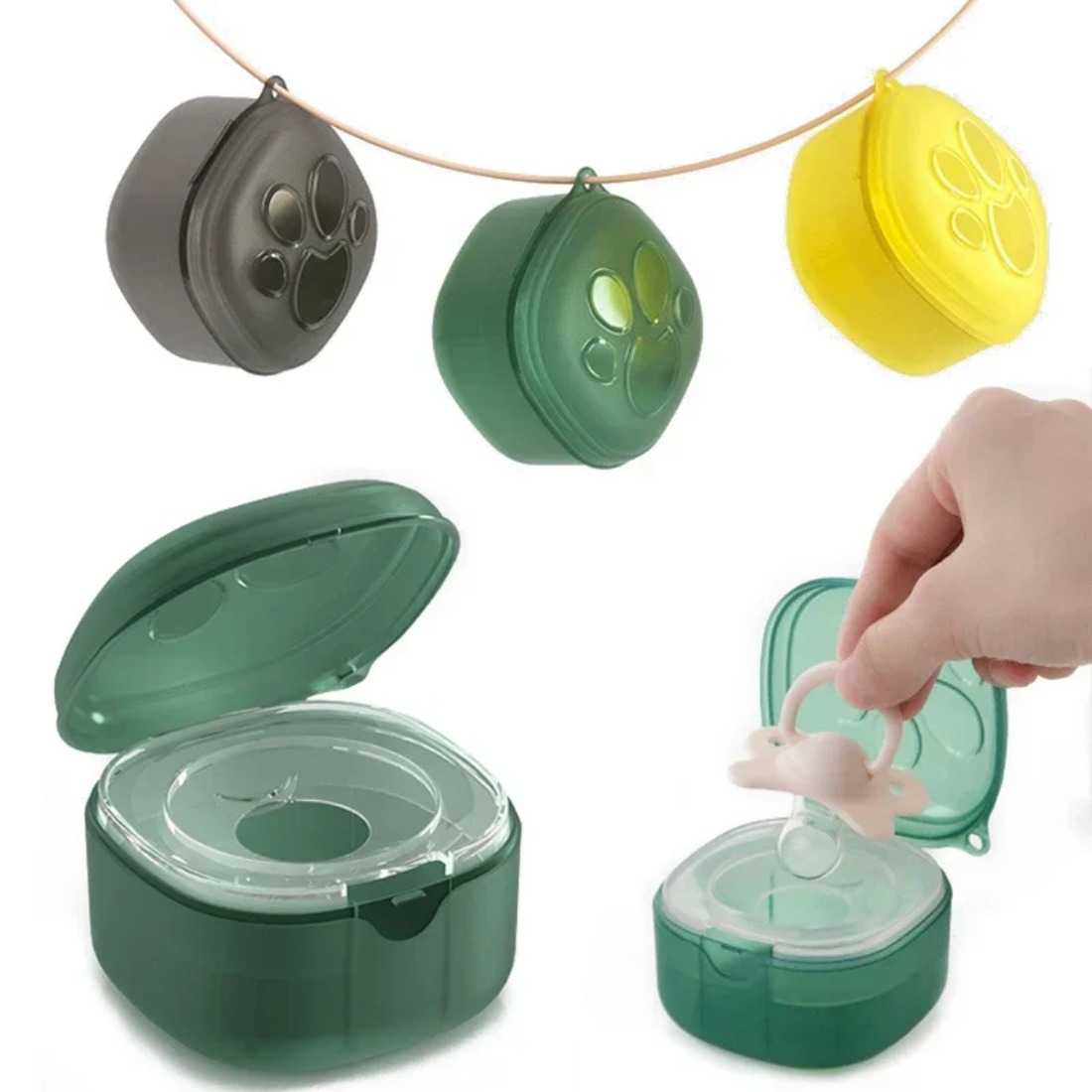 Kotak Dot Silikon Aman untuk M - Baby Food Container ulasan dan harga