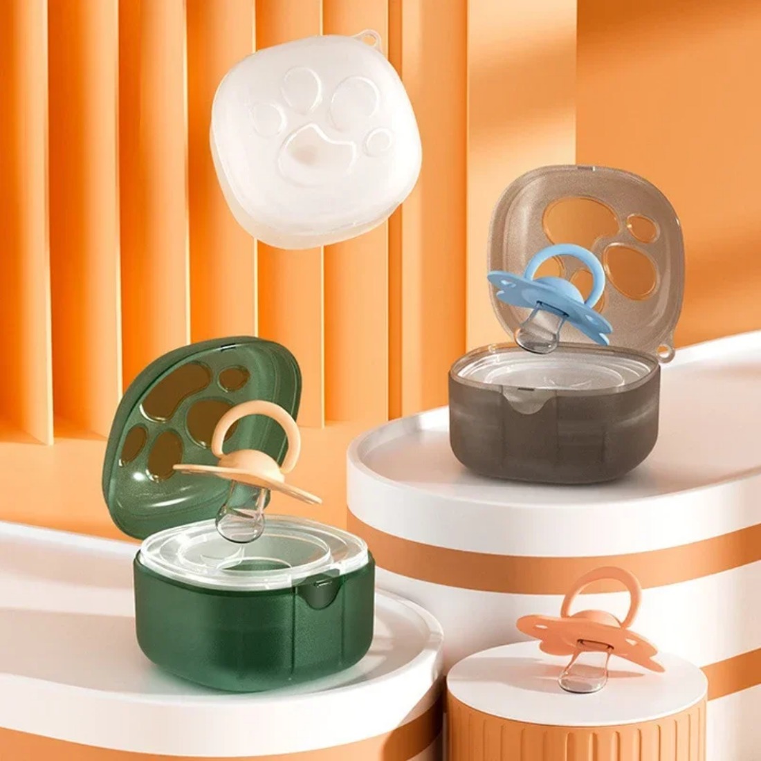 Kotak Dot Silikon Aman untuk M - Baby Food Container ulasan dan harga