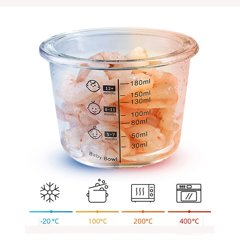 Stoples penyimpanan makanan ka - Baby Food Glass Containers ulasan dan harga