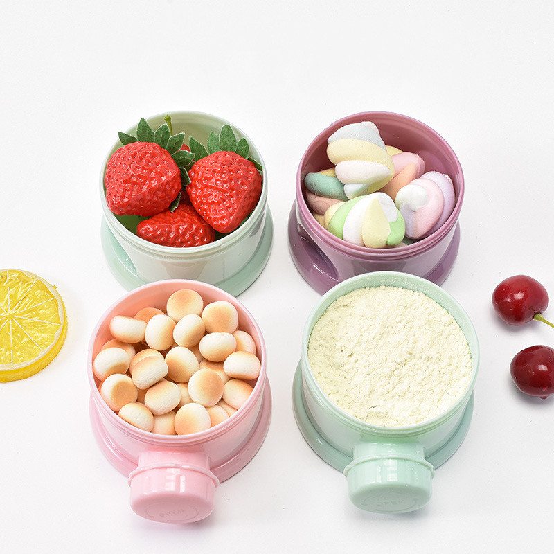 Wadah Susu Bubuk Bayi Beruang  - Snack Container Travel ulasan dan harga