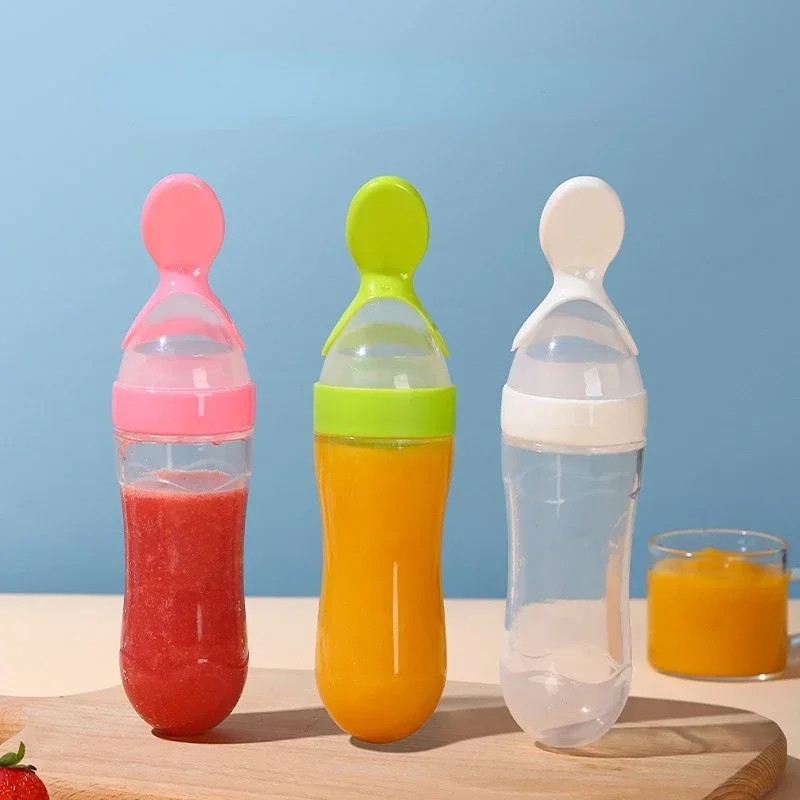Aman botol pemberi makan bayi, - Baby Food Bites ulasan dan harga