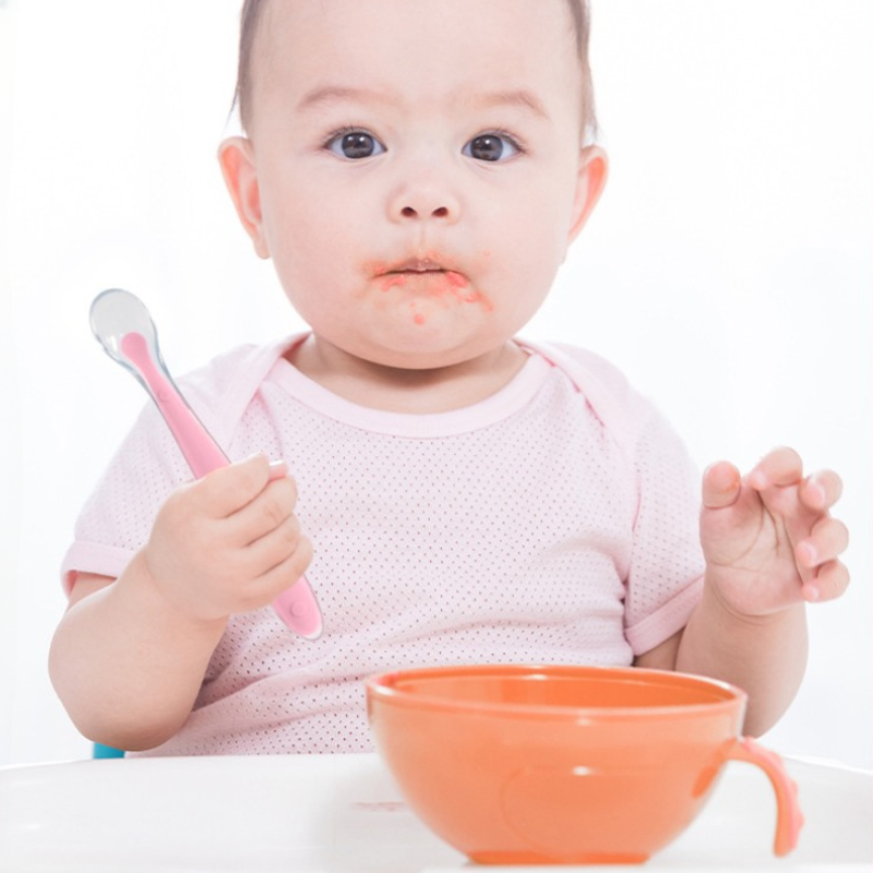 Sendok silikon bayi bebas BPA  - Baby Food Bites ulasan dan harga
