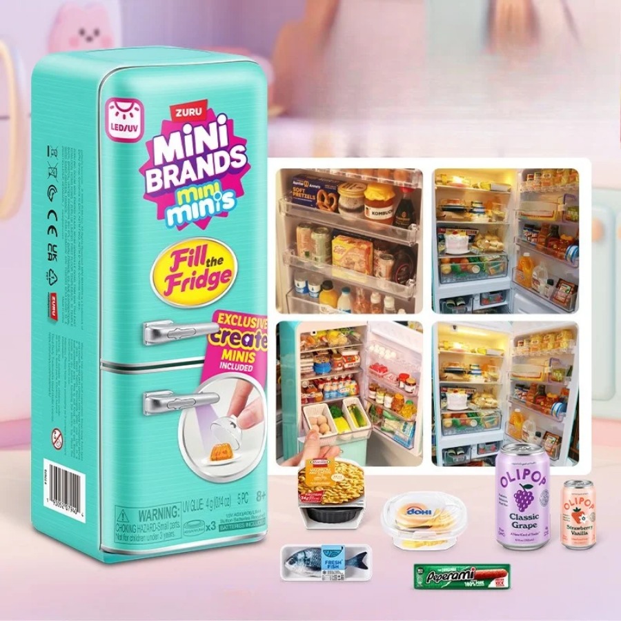 Koleksi Mainan Blind Box Seri  - Baby Food Container ulasan dan harga