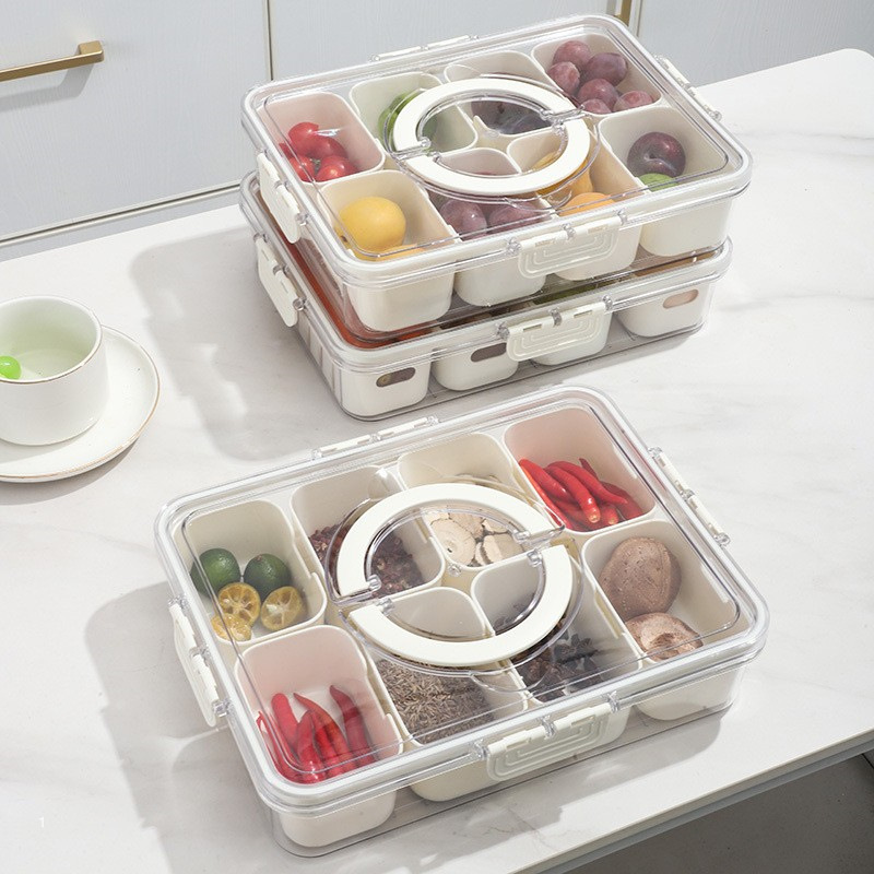 Kotak Bekal 8/4 Kompartemen de - Snack Container Travel ulasan dan harga